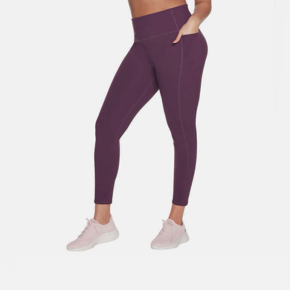 Skechers Women`s Go Flex High Waisted Leggings (Purple)